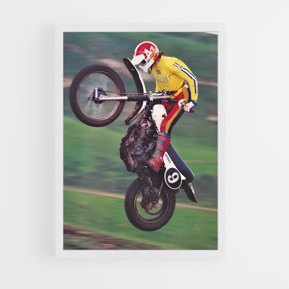 Poster L'Aventurier des Routes – affiche Sherco (vue 3)